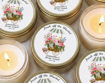 Fresh Off the Market Bridal Shower Favors for Guests Bridal Shower Candles Party Favors Trending Etsy Bridal Shower Ideas