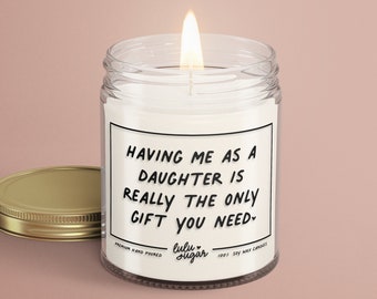 Gifts for Mom, Gifts for Dad, Funny Gifts for Parents, Funny Candles, Mother's Day Gifts, Candles for Mom, Gifts for her, Father's Day Gifts