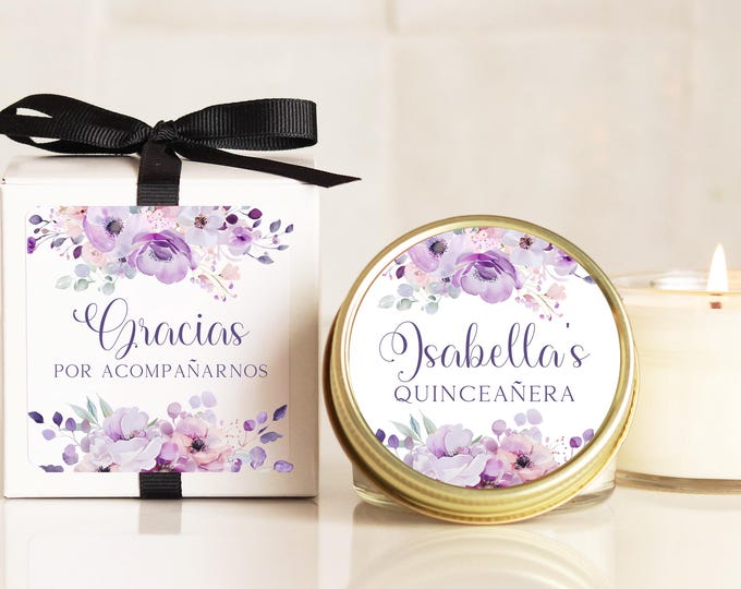 Quinceanera Favors, Quinceanera Candles, 15th Birthday Party, Mis quince años,  Quinceanera party favors, Quince Favors, Favors in Spanish