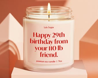 Best Friend Gift for Best friend birthday gift Friendship Gift Funny Candles Funny Birthday Card Personalized Gifts Personalized Candles