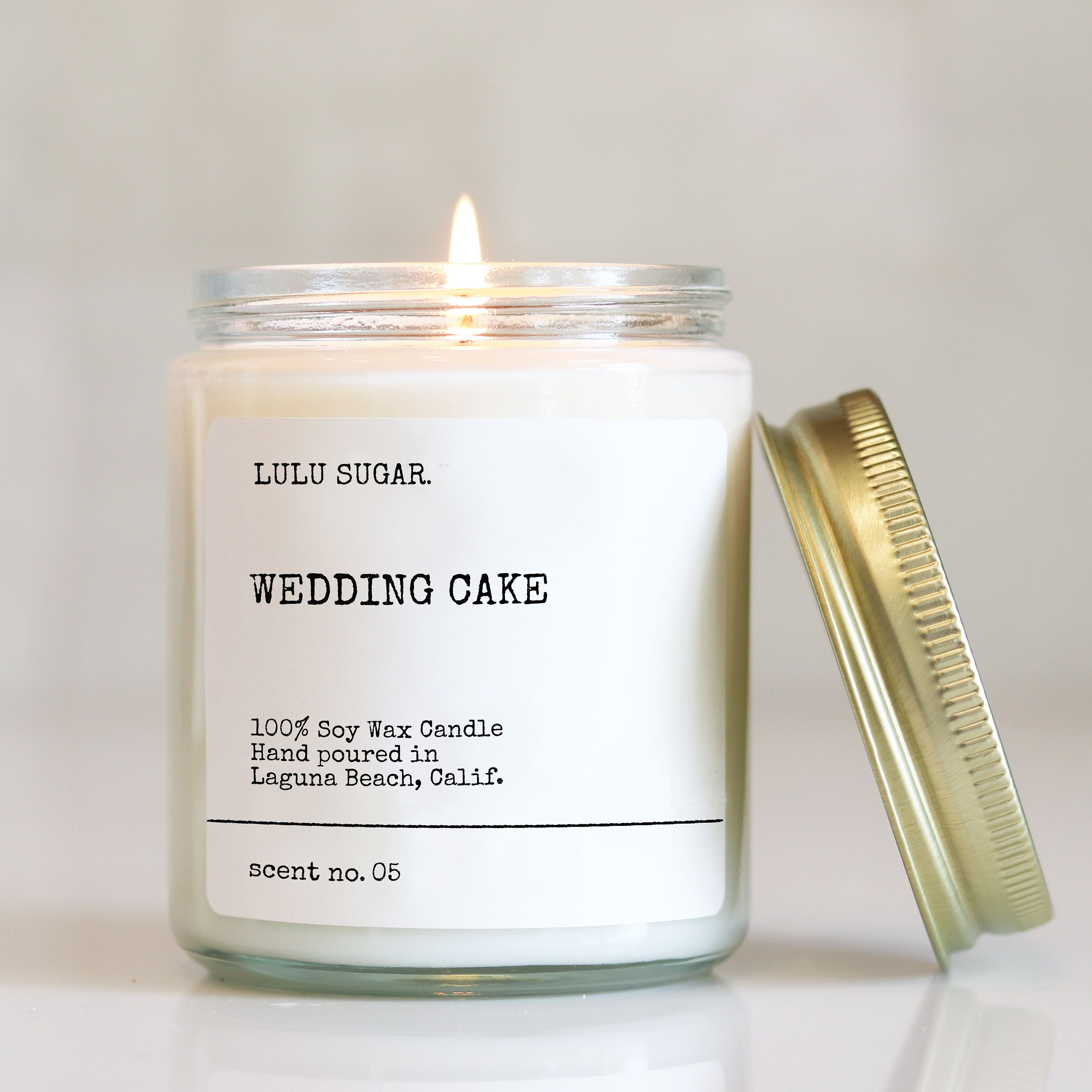 Wedding Cake Scented Soy Candle Soy Candle Gift Engagement Gift Premium Soy  Candle Bridesmaid Gift Wedding Gift 