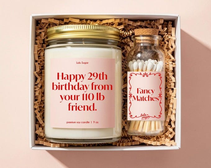 Best Friend Gift for Best friend birthday gift Friendship Gift Funny Candles Funny Birthday Card Personalized Gifts Personalized Candles