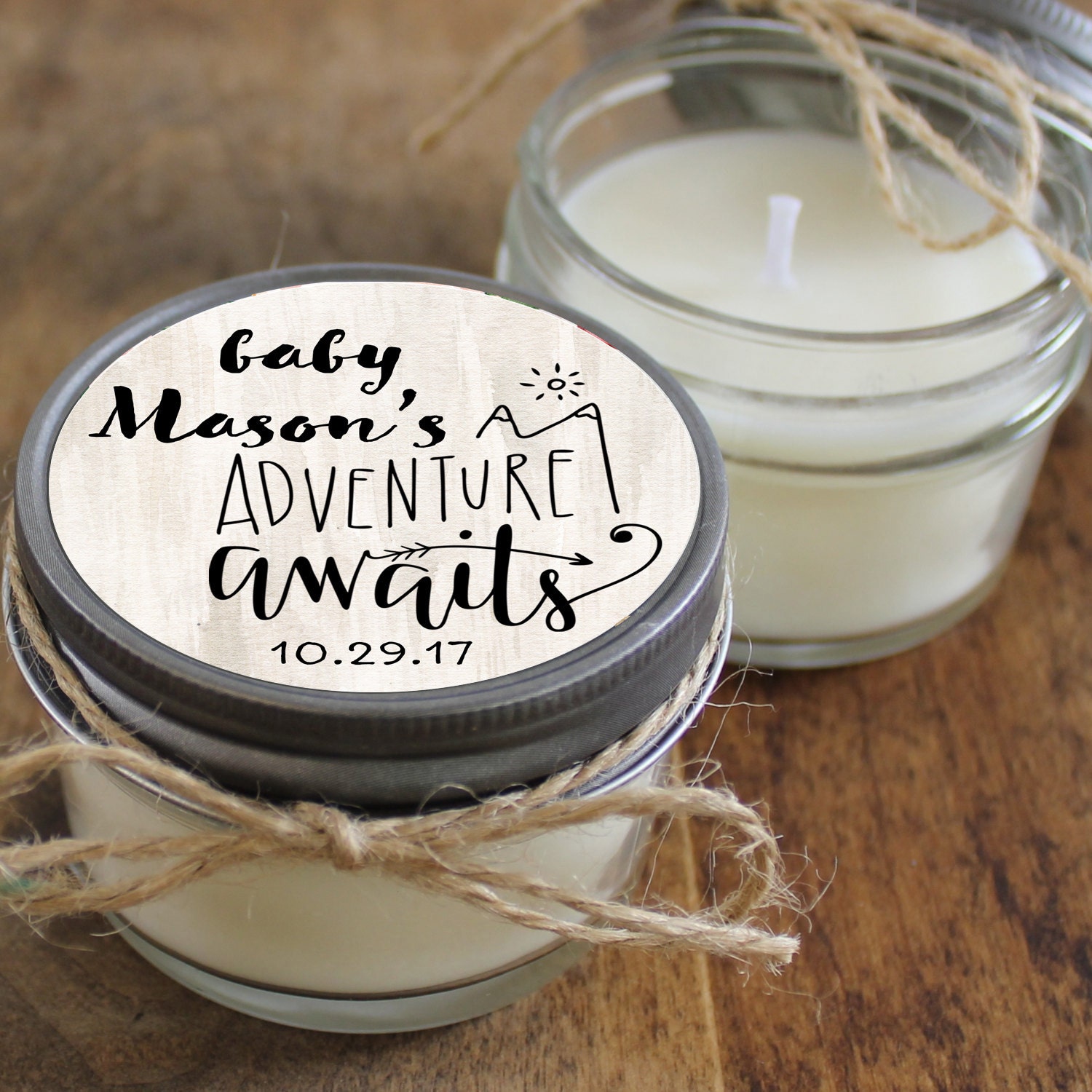 Set Of 12 4 Oz Baby Shower Favor Candles Set Of 12 4 Oz Baby Shower Favor Candles
