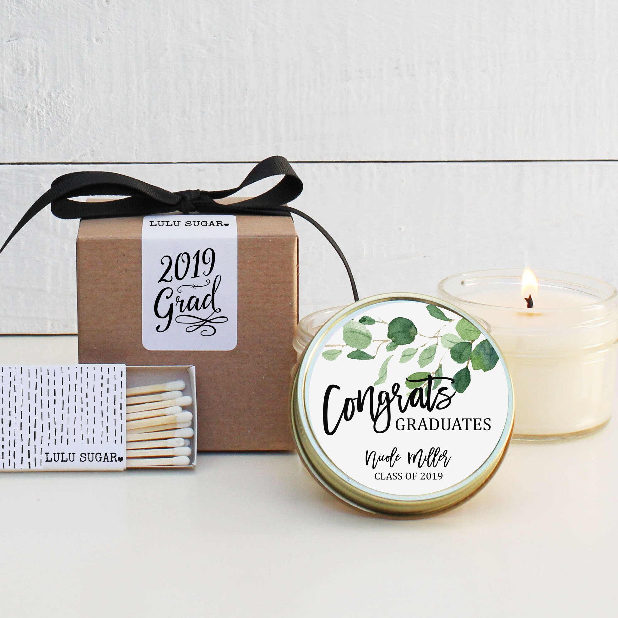 Graduation Candle Favors