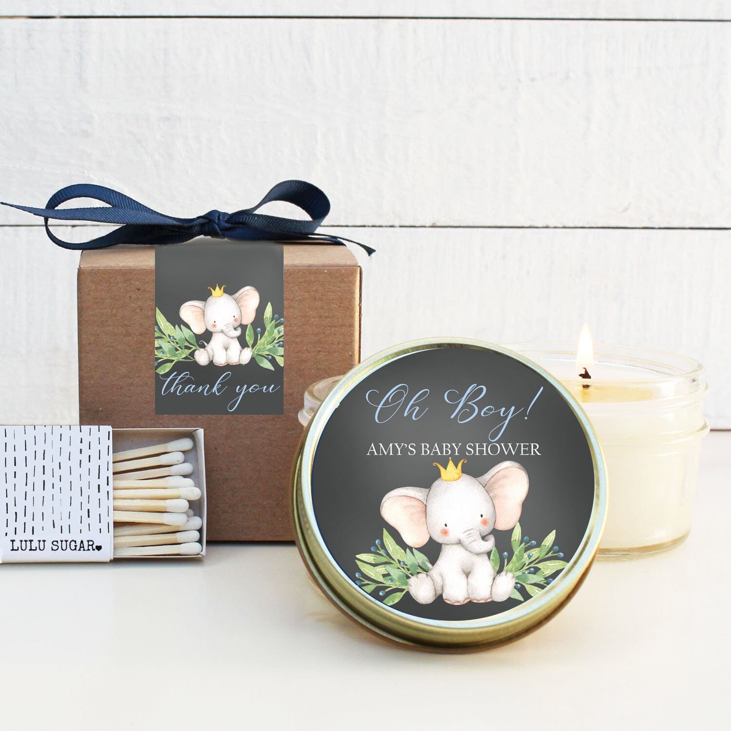 Candle baby shower favors deals