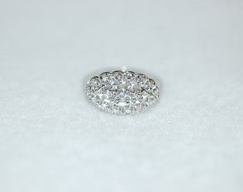 Victorian Diamond Cluster Ring