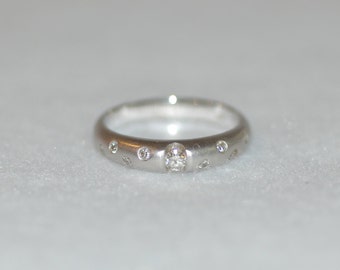 Floating Diamond Ring