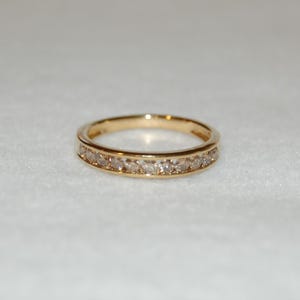 Fascia in argento con diamanti champagne