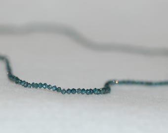 Fancy Diamond Rivière Necklace