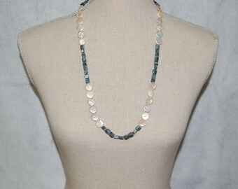 Coin and Cobble Necklace