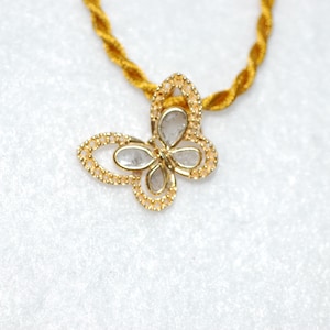 Diamond Butterfly Necklace
