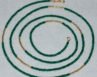 Never-ending Emerald Necklace