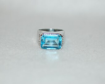 Bold Topaz Cocktail Ring