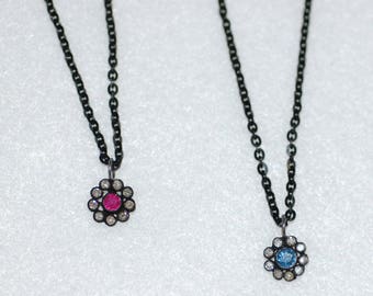 Gem Flower Pendant