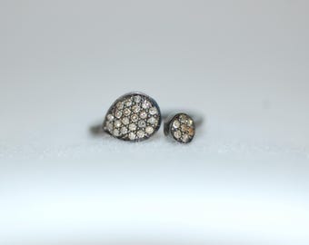 Coco Diamond Pave Pinky Ring