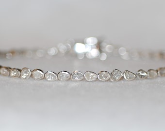 Diamond Riviere Tennis Bracelet