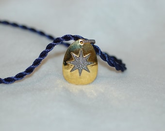 Diamond Pave Star Pendant