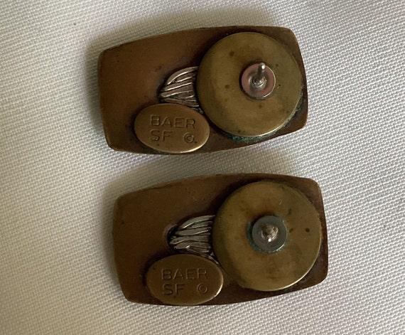 Vintage BAER SF Earrings - image 3