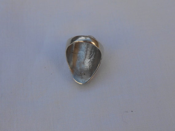 Navajo double Turquoise ring - image 6