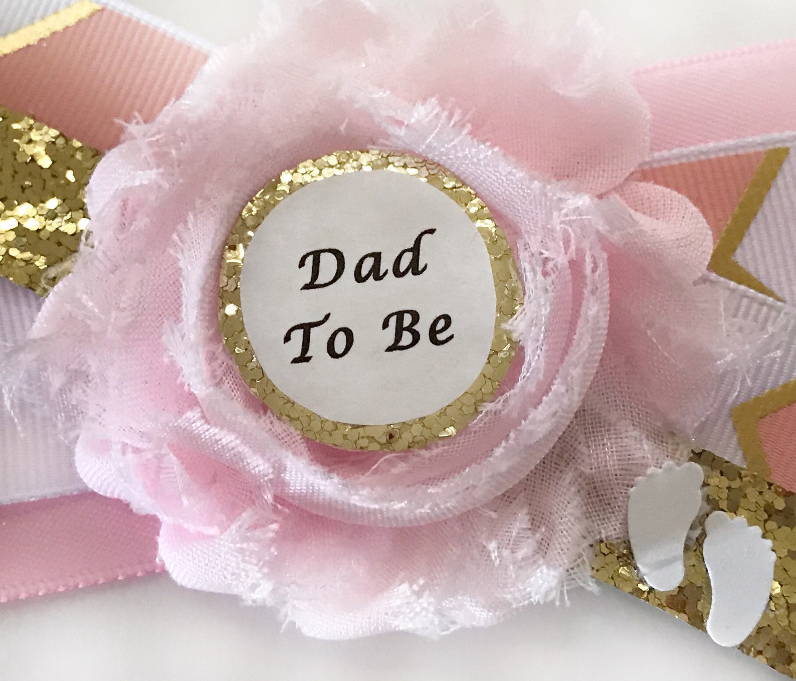 Baby Shower Pins Mom to Be Pin Corsage for Baby Shower Boho Etsy
