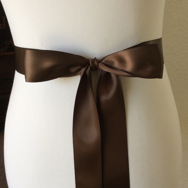 Brown Sash Etsy