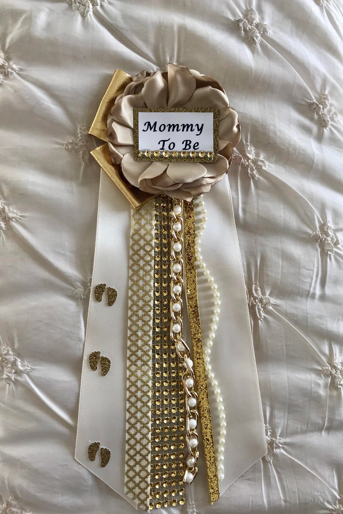 Mommy to Be Pin Gold Baby Shower Pin Mom to Be Pin Baby | Etsy