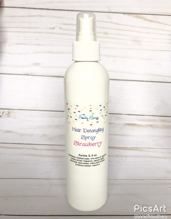 Hair detangler spraySTRAWBERRY hair detangling spray Etsy
