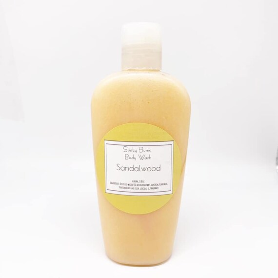 Sandalwood Body Wash Sandalwood scented mens body wash Etsy