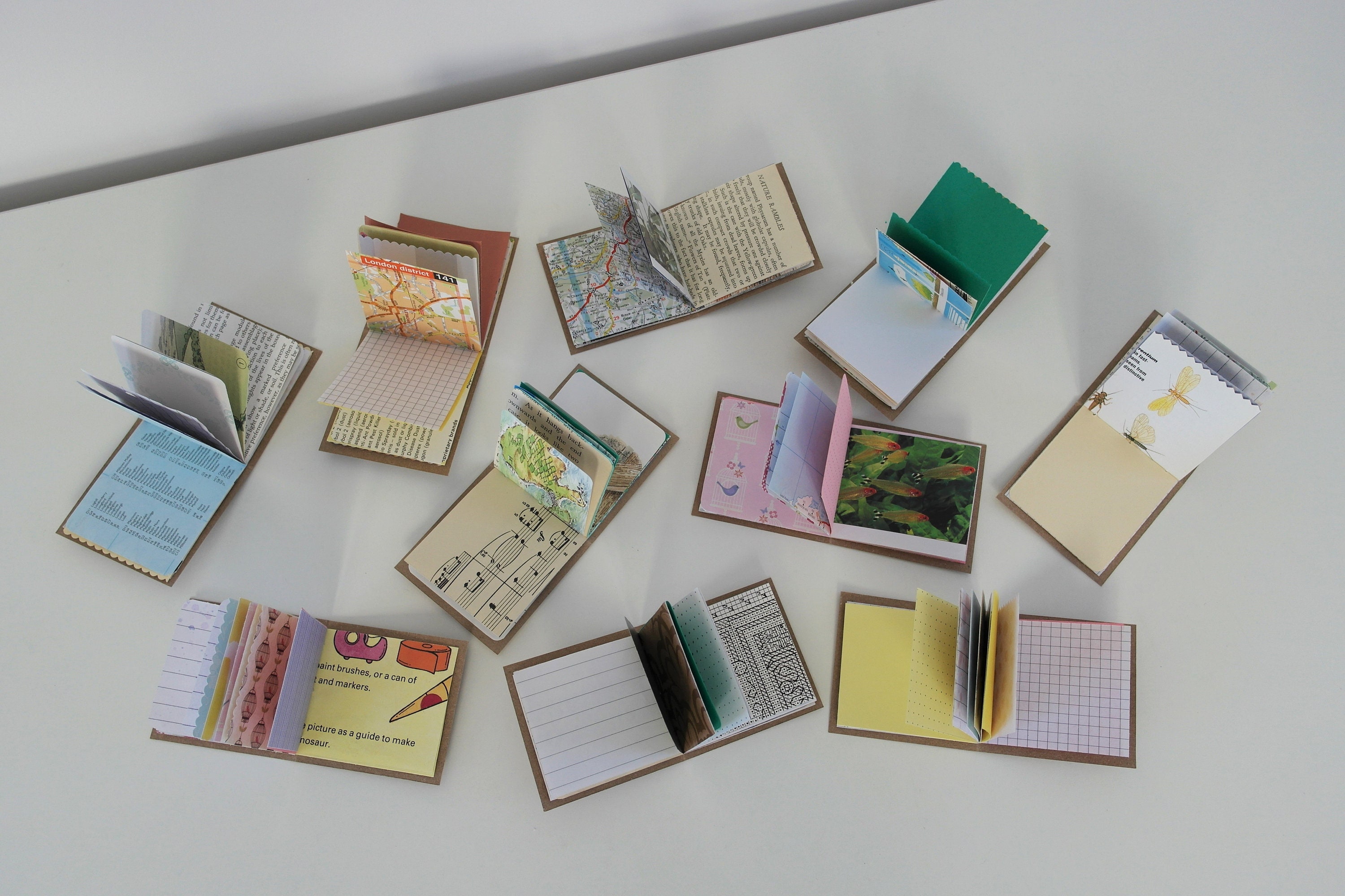 Art & Collectibles Paper Smash book Junk journal Art journal Mixed ...