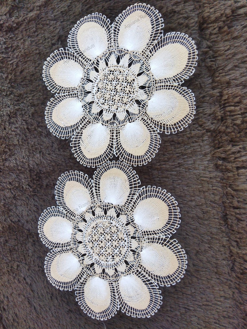 Hand made doily by the Paraguayan ladies zdjęcie 1