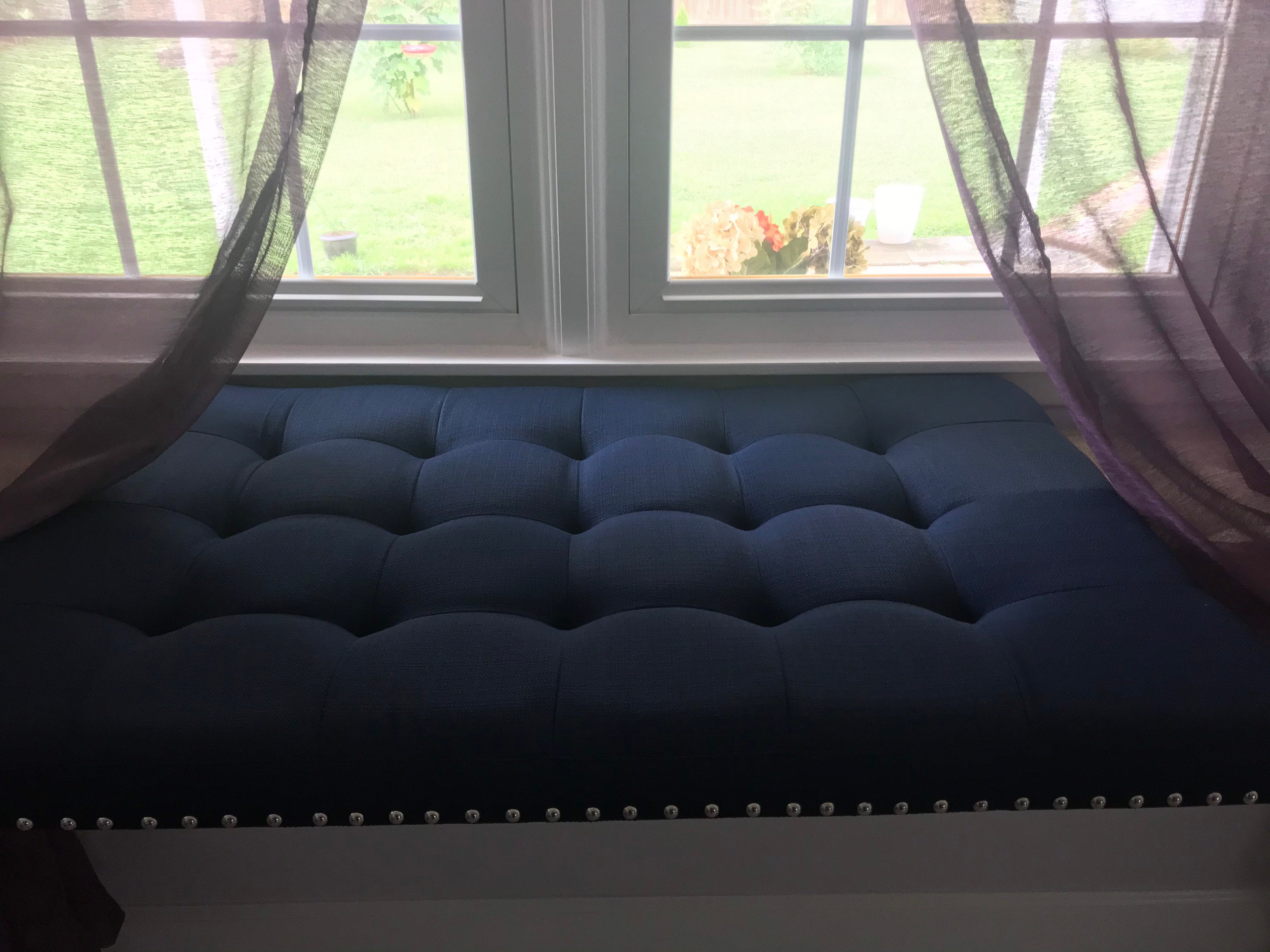 Custom Tufted Cushion Made to Order Custom Size Window Seat Etsy