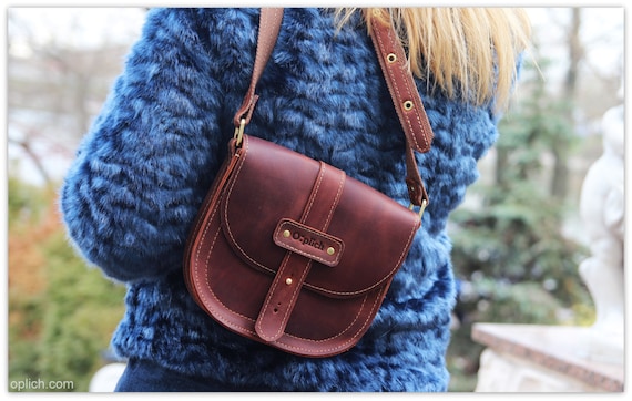 Cognac saddle bag clearance crossbody