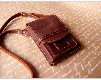 Cartera para iPhone con correa para el cuello - Funda para iPhone - Personalización gratuita - Envío gratis