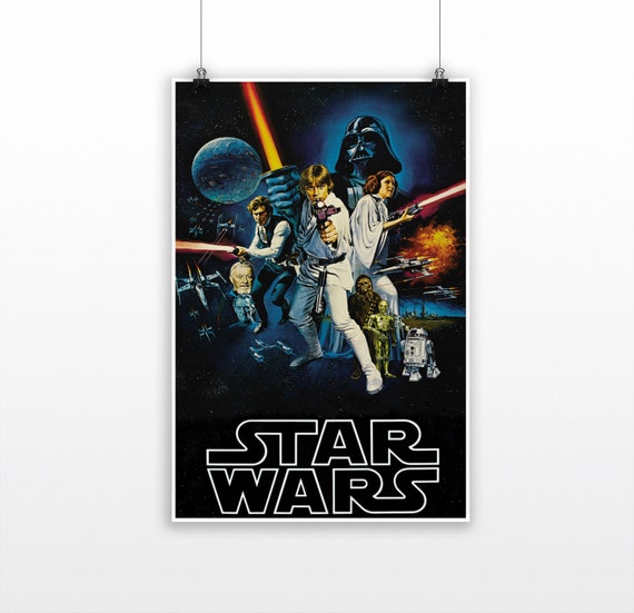 star wars canvas poster