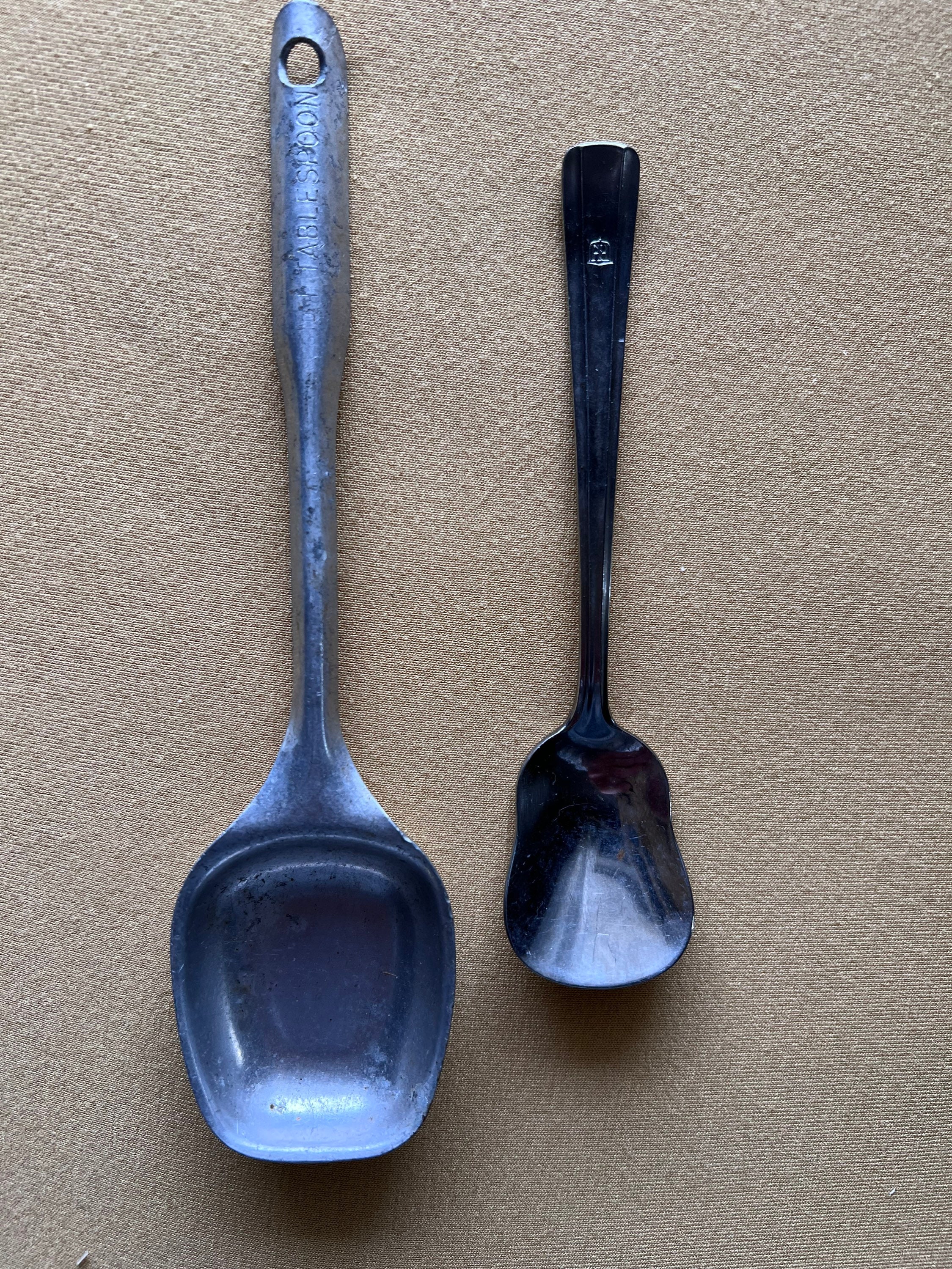 12 Melamine Corner Blending Spoon