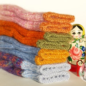 Child mittens knitting pattern basic kids mitten beginner mitten knit pattern boys mittens girl mittens image 5