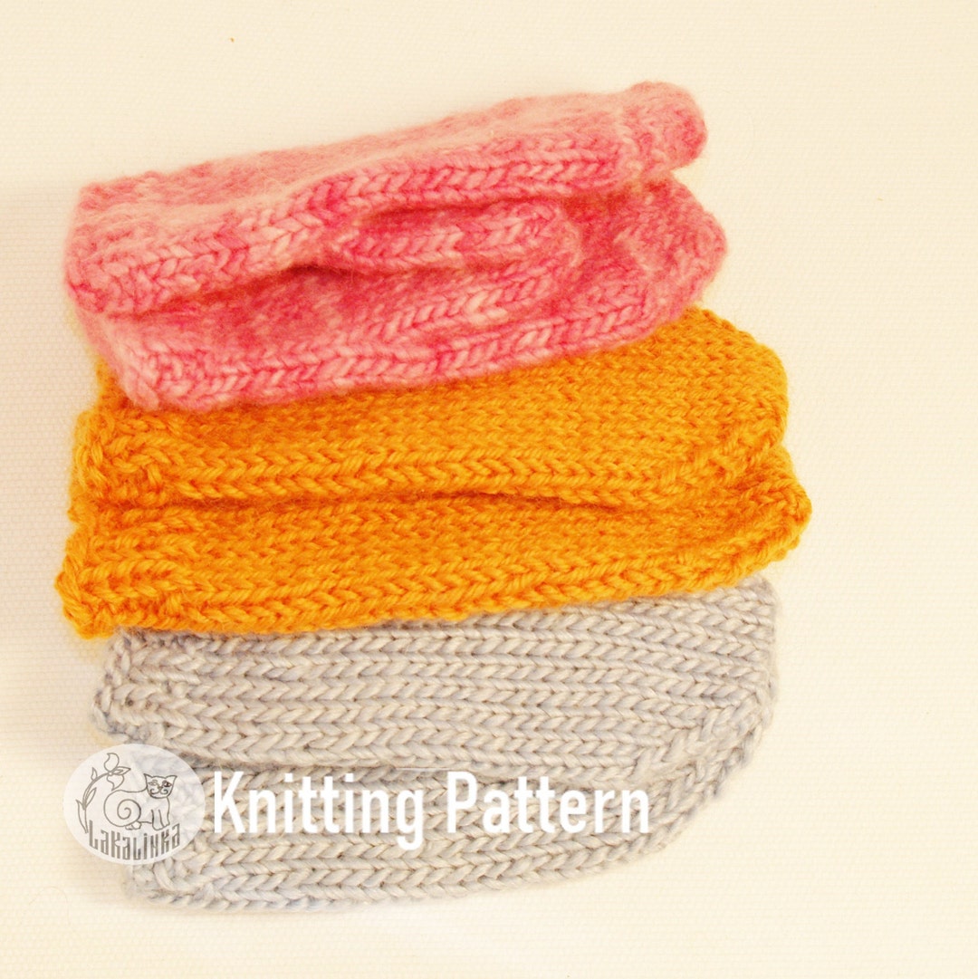 Mitten Knitting Pattern Child Baby Newborn Toddler Childrens Mitten