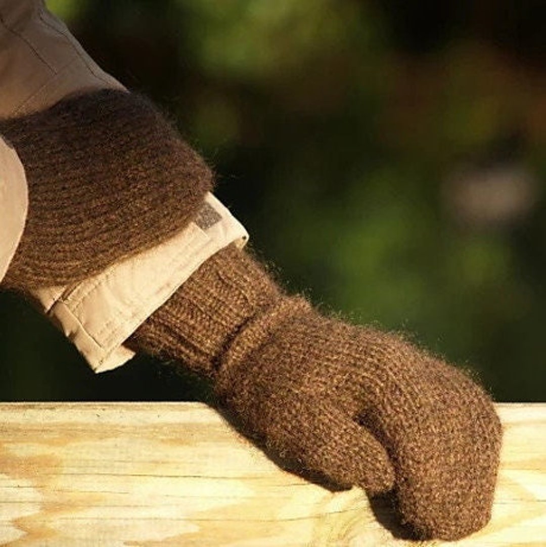 Mitten Pattern Mittens Knitting Pattern Adult Mittens Aran Mittens