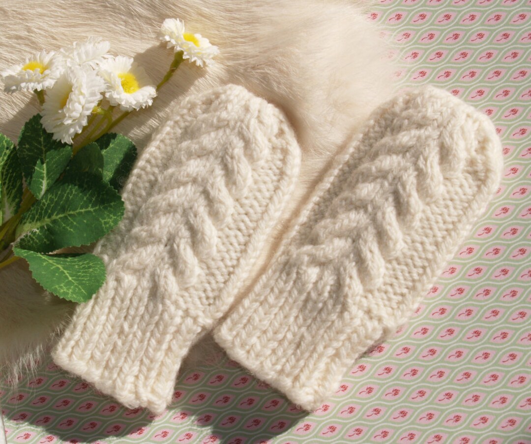 Child Baby Newborn Mitten Knitting Pattern Baby Mittens Kids Mitten ...