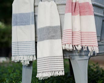 Handgeweven Fair Trade boerderijkeukenhanddoeken