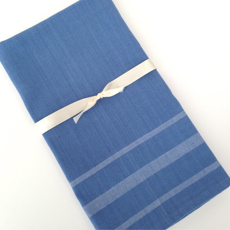 blue dish towels