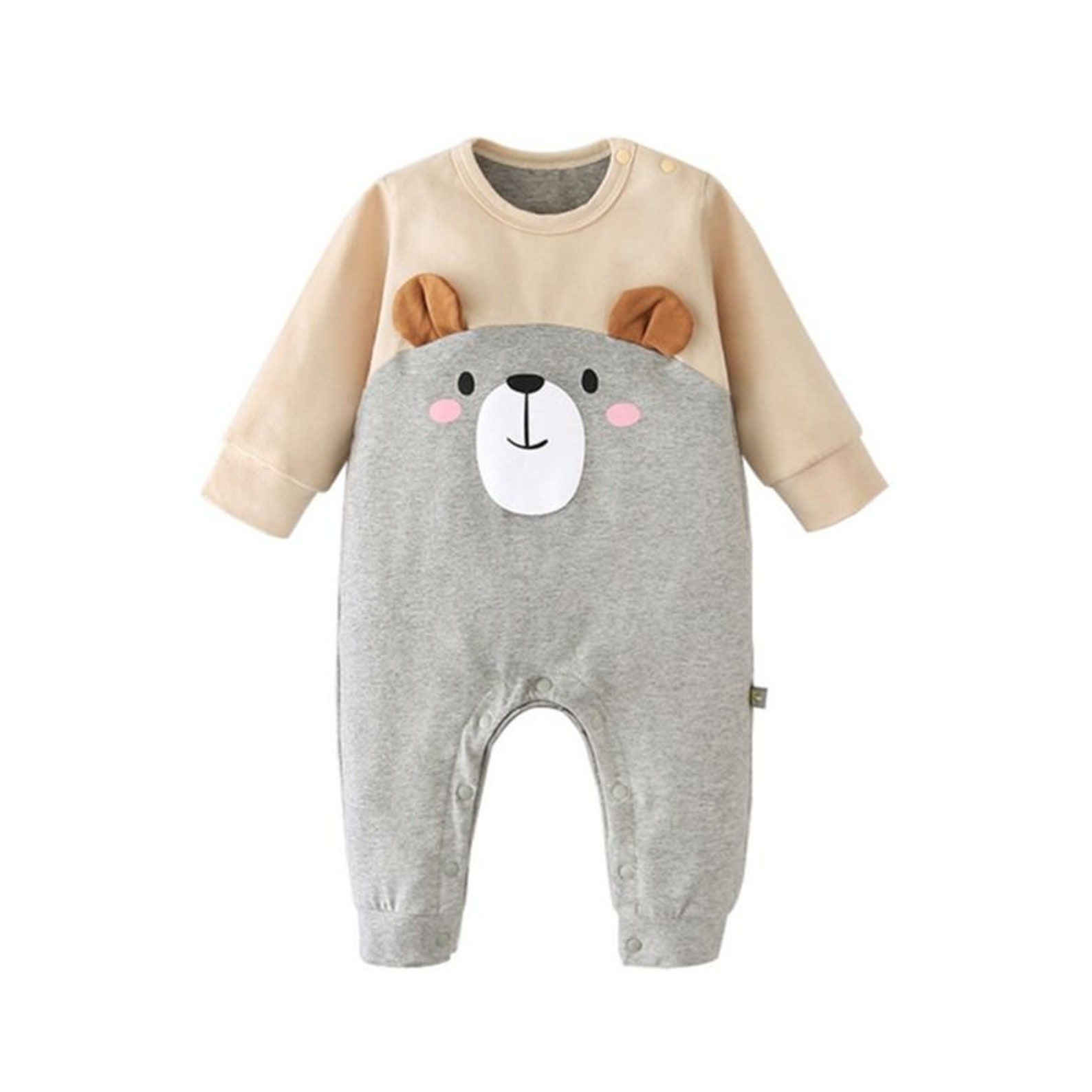 Baby teddy Onesie romper sleepsuit. Girls / Boys sleepsuit Etsy.de