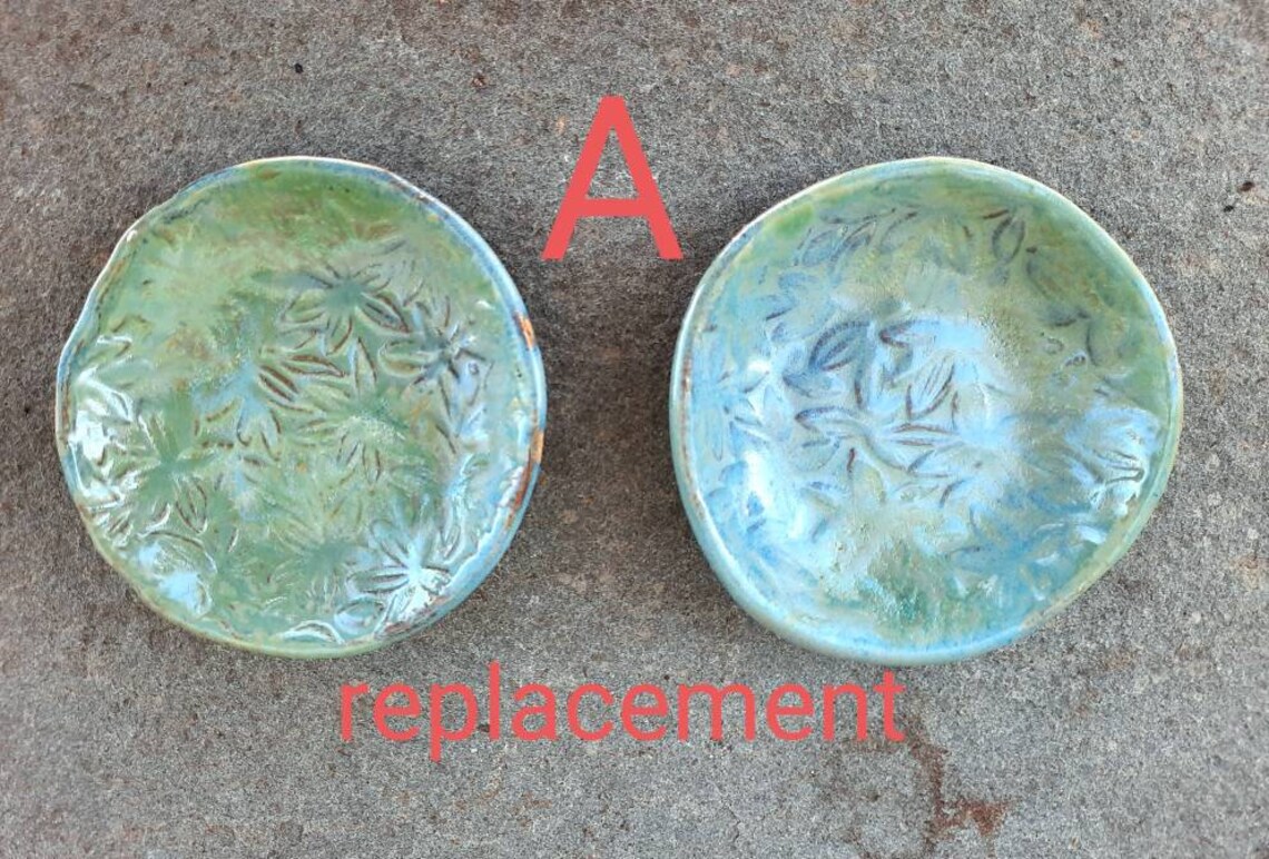 Items AI Small Pottery Dish Small Dish Multi Etsy