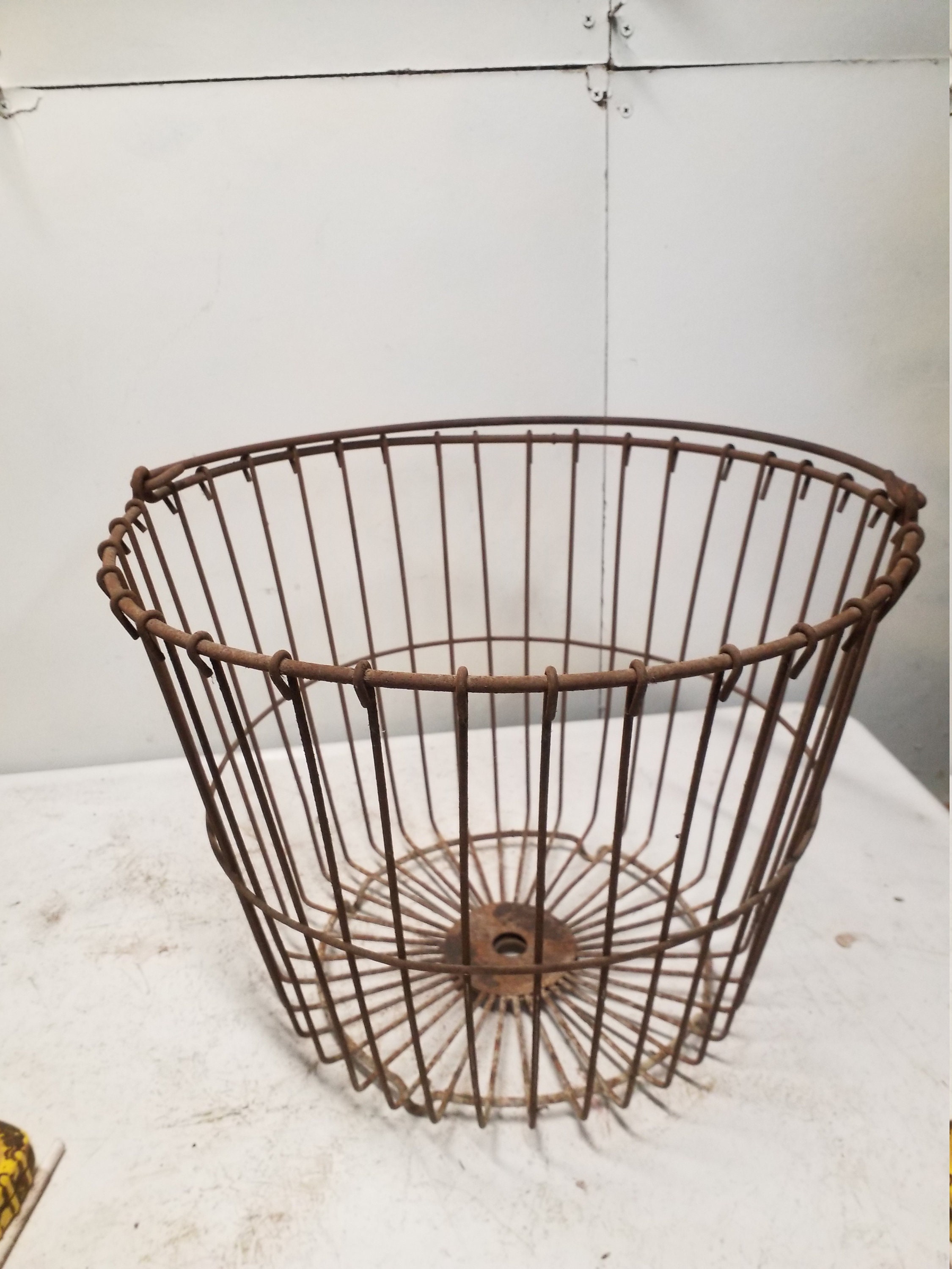 57 Egg Baskets ideas  egg basket, wire baskets, wire egg basket