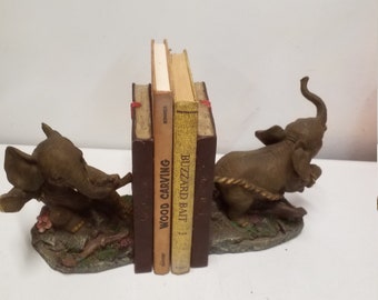 Elephant  Wild Animals  bookends