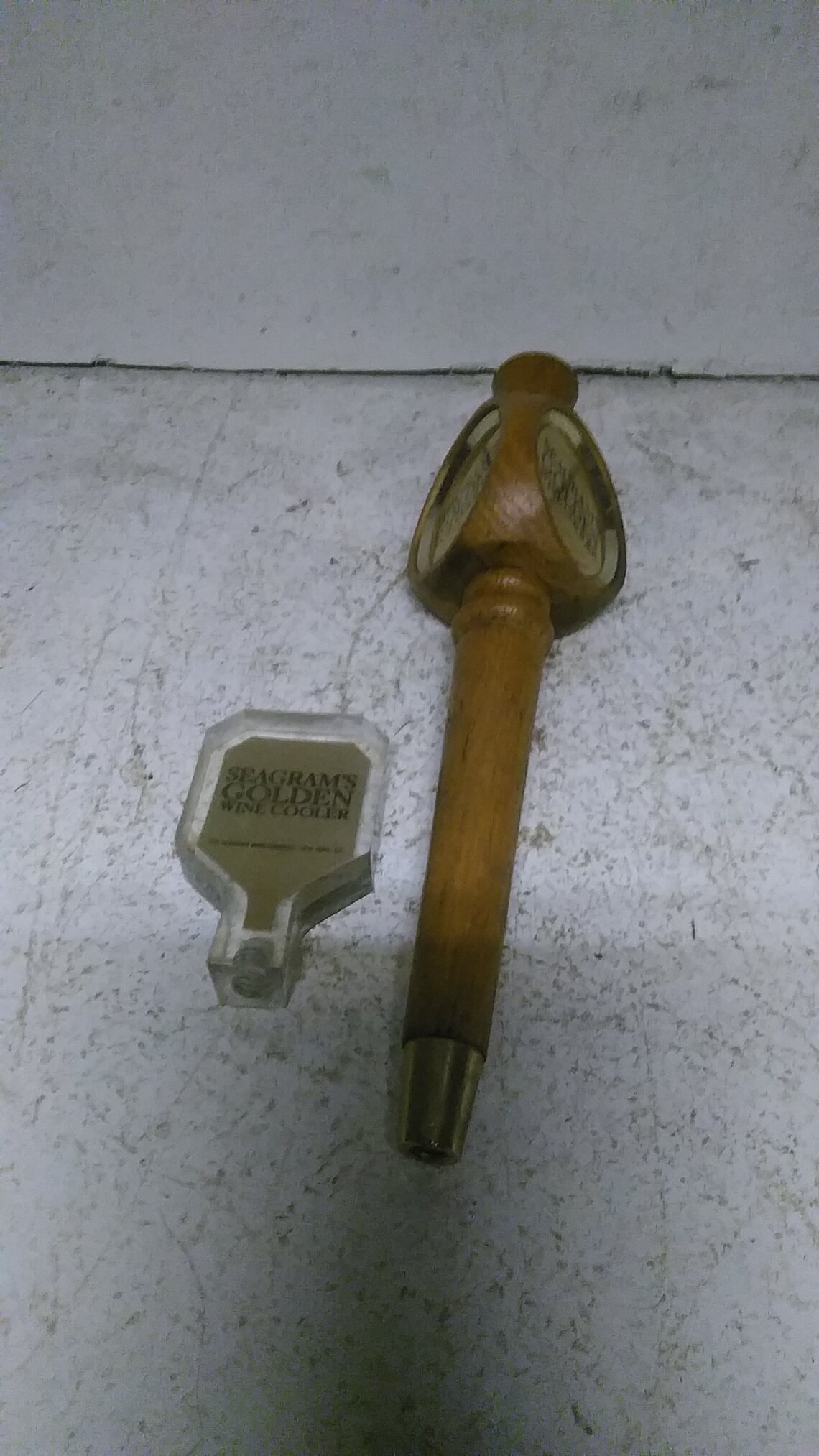 Seagram's Golden Wine Cooler Tappers Etsy
