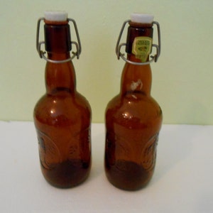 Grolsch beer bottles