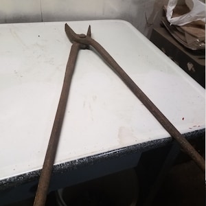 Antique  Blacksmith  tongs