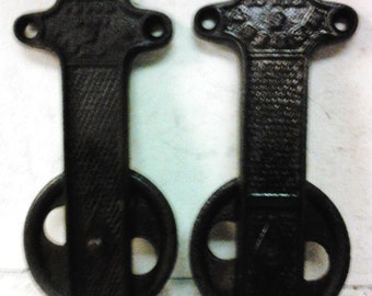 Cast iron door roller hinge