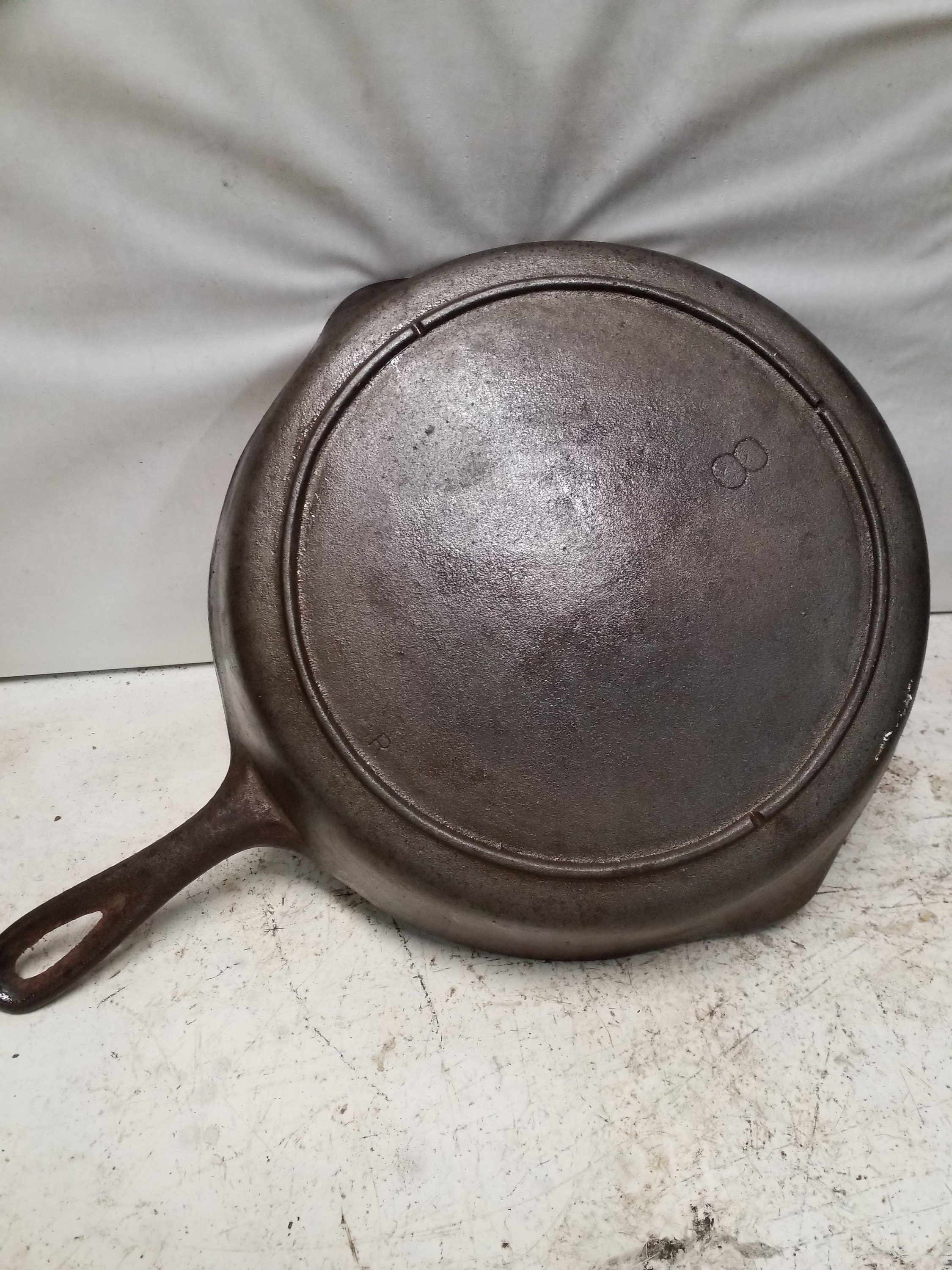Cast Iron #8 Pan - Etsy